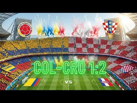 Luka Modrić Respect! COLOMBIA VS CROATIA 1:2 with Go_lasso podcast & Cakule