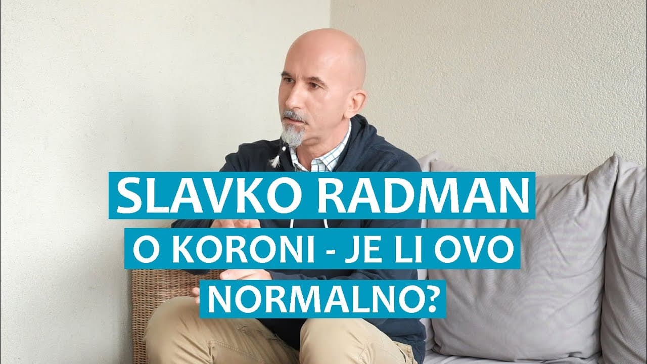 Slavko Radman o mjerama protiv koronavirusa - je li ovo normalno?