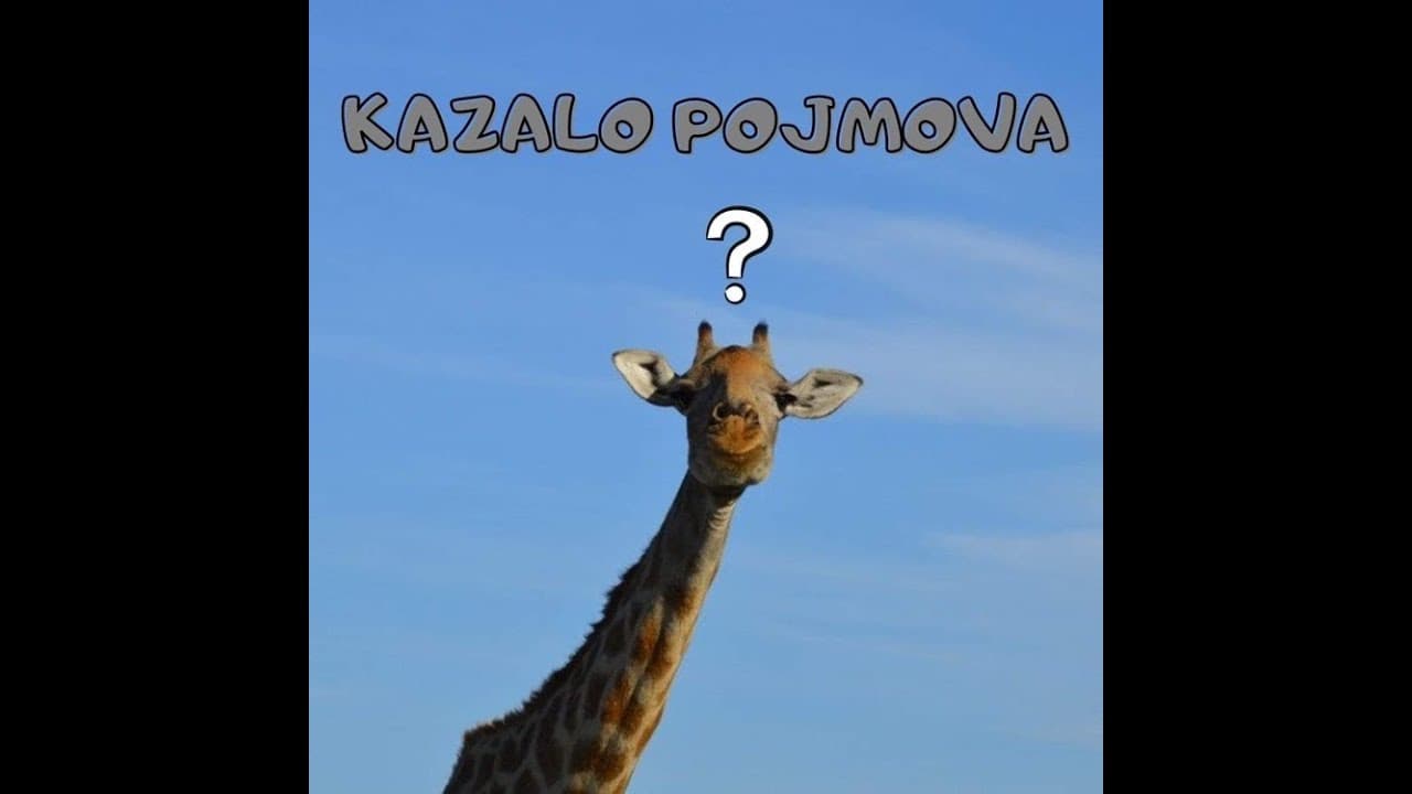 Kazalo Pojmova #01 - Didaktika?