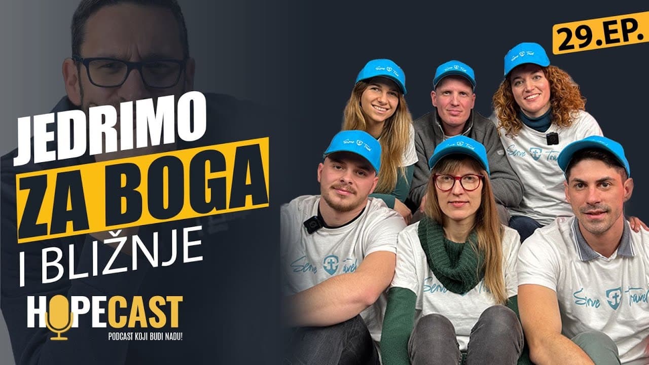 Evo kako propovijedamo po otocima!  Ekipa Serve&Travel