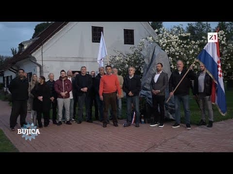 BUJICA 19.05.2023. PETERNEL: Spomenik Titu treba baciti u smeće, a ploču HOS-a vratiti u Jasenovac!
