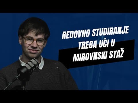 [PODCAST #70] Gordan Kragić | Zaslužuju li studenti veću satnicu?