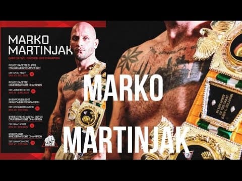 Marko Martinjak: Možda je brutalno, ali ulazim u ring da "ubijem" ili da budem "ubijen"!
