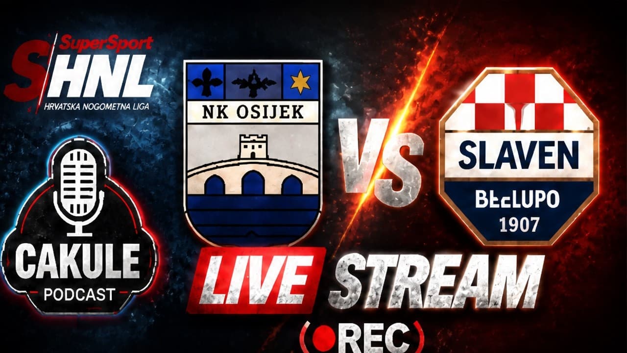 Live Stream  Osijek vs Slaven Belupo 5.kolo  HNL-a /chat !