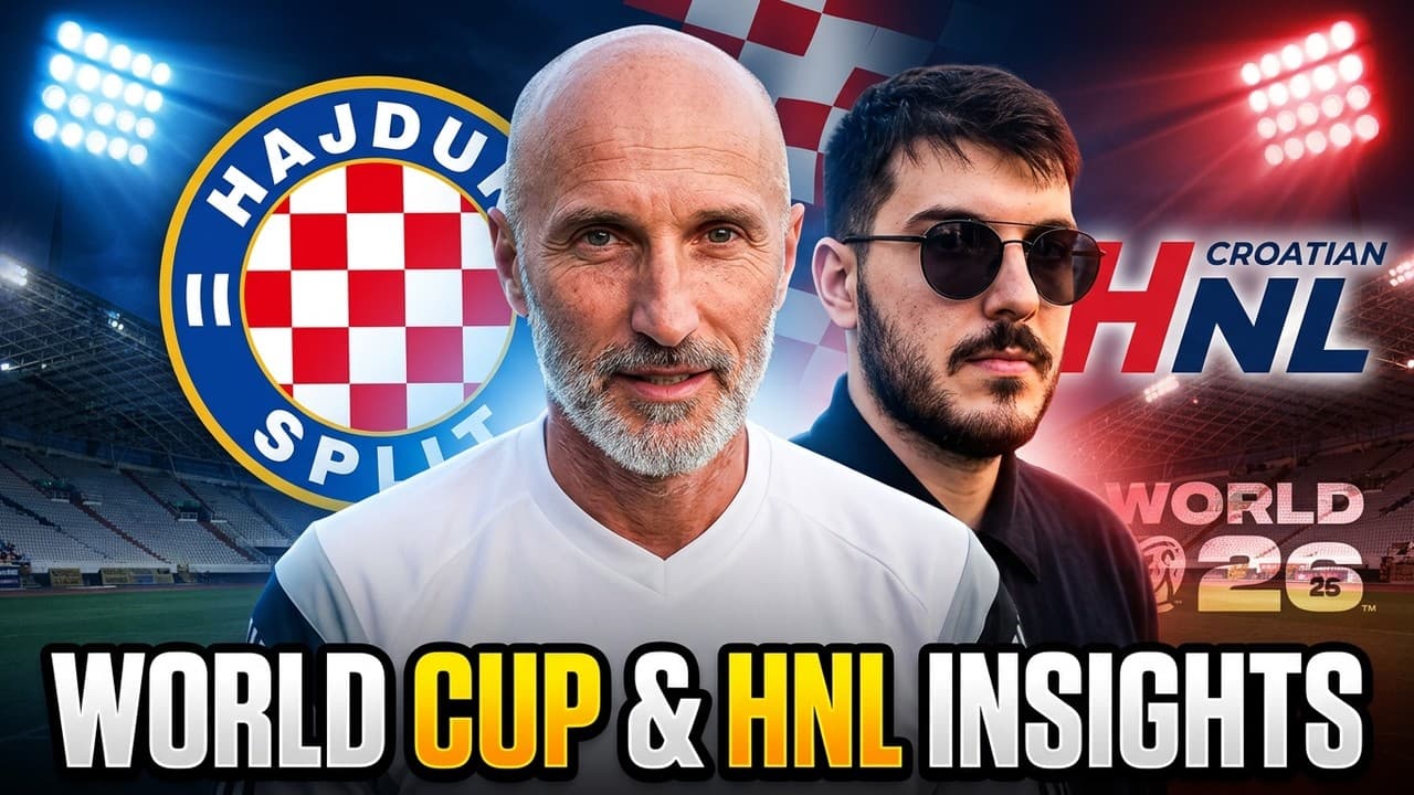Hajduk 2:0 Žilina | HNL Čakule & World Cup 2026 sa Maks Kovačević & Peter Lerant