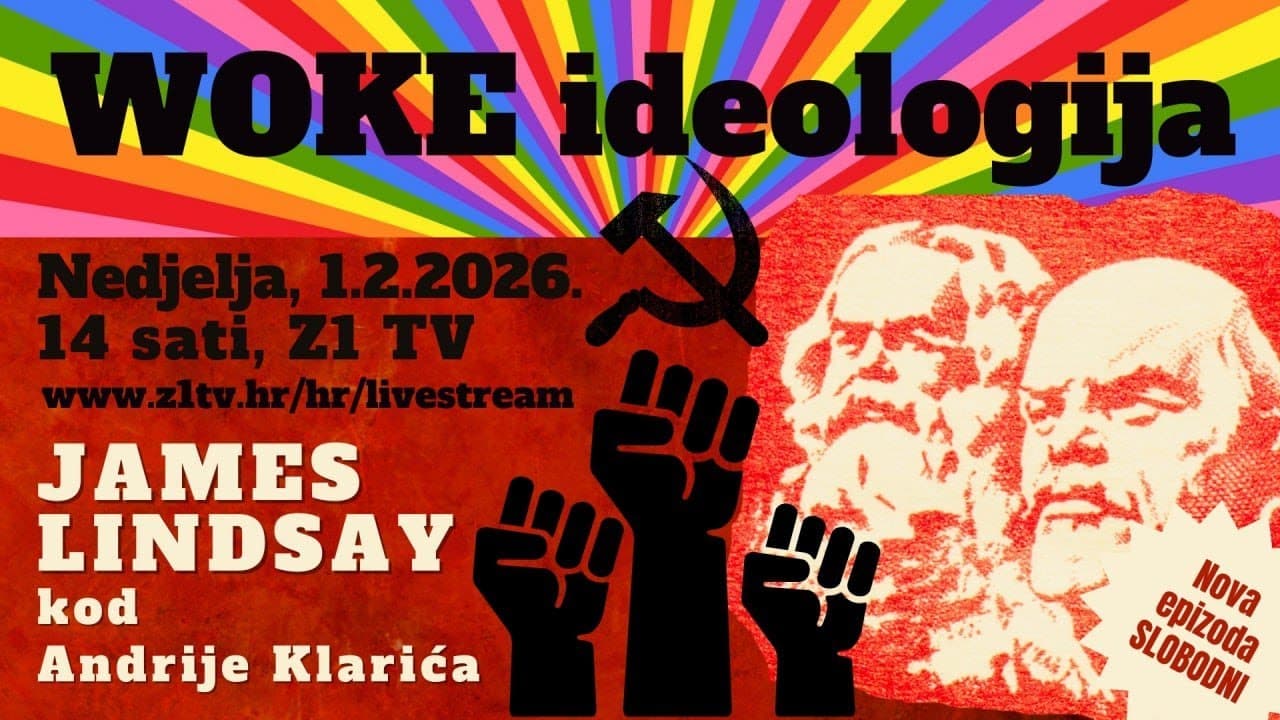 SLOBODNI podcast #138 James Lindsay WOKE ideologija je neomarksizam ovog doba