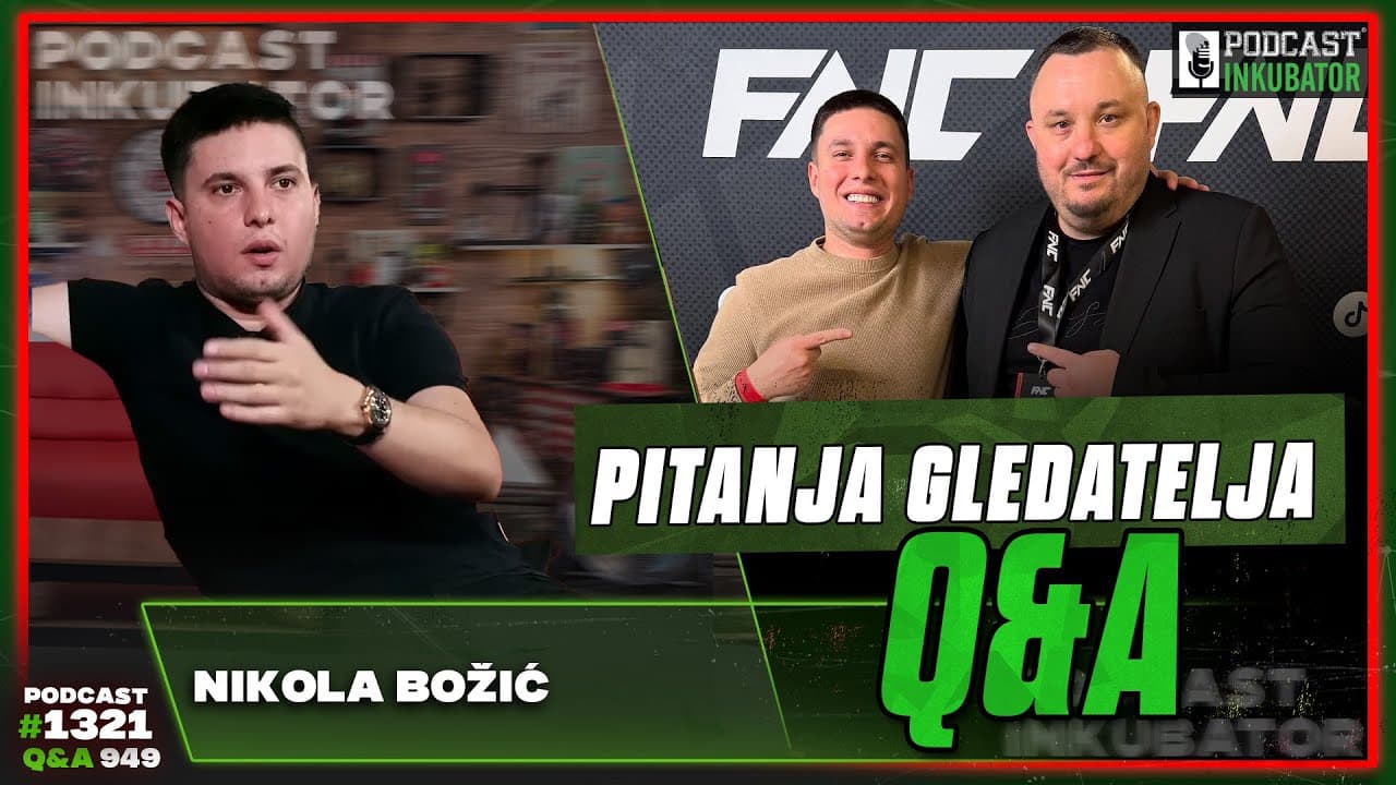 Podcast Inkubator #1321 Q&A 949 - Nikola Božić