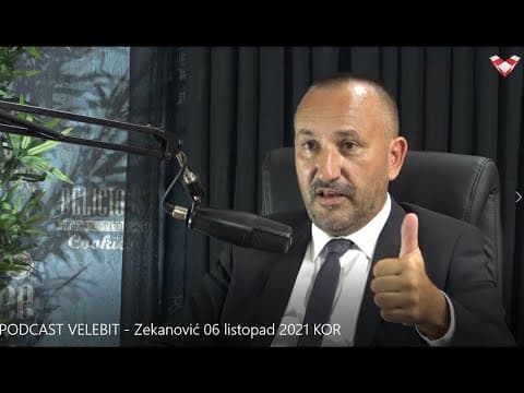 PODCAST VELEBIT – Zekanović: Bujanec svojim ponašanjem najviše šteti Domovinskom pokretu