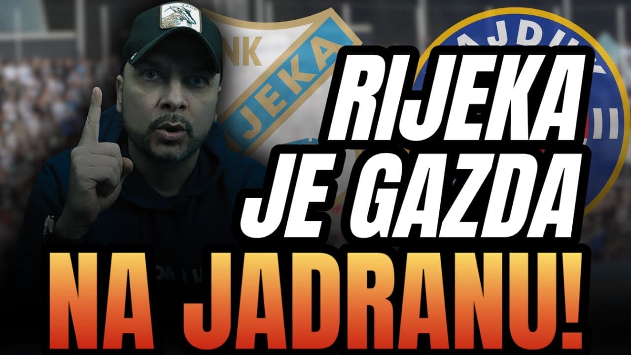 RIJEKA vs HAJDUK 3:0! RIJEKA RAZBILA I HAJDUK!