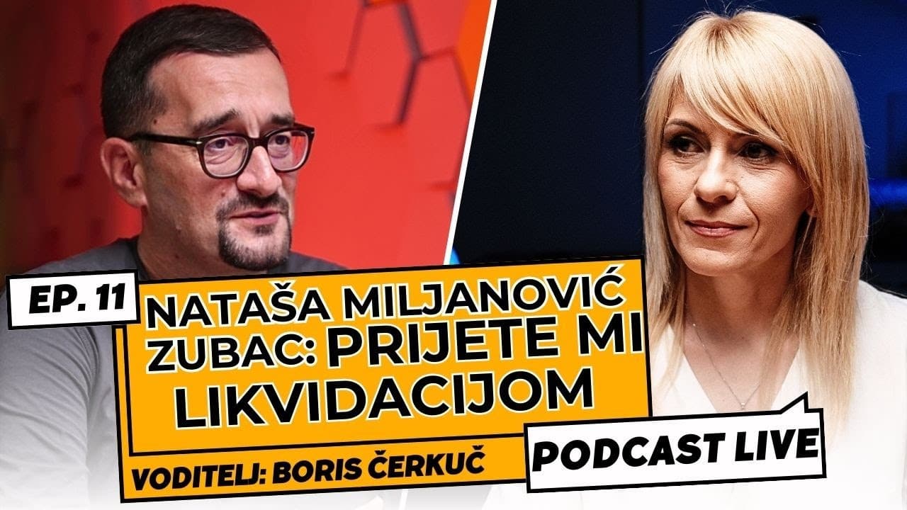 SAMA PROTIV MAFIJE SA SKY-A - Nataša Miljanović Zubac (Bljesak - podcast live Ep. 11.)