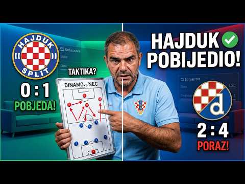 Dinamo bez obrane? Hajduk dominirao! Mauro Ciani i Alen Vukobrad analiziraju