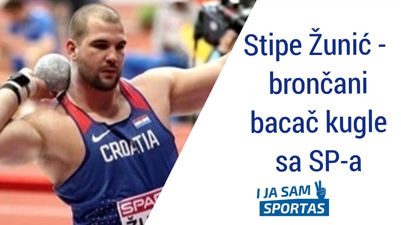 Stipe Žunić - brončani bacač kugle sa Svjetskog prvenstva | E022 I ja sam sportaš Sportcast