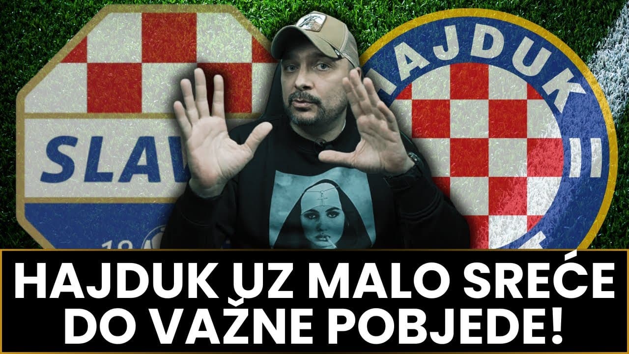 SLAVEN BELUPO vs HAJDUK 0:2! HAJDUK POBJEGAO KONKURENCIJI!