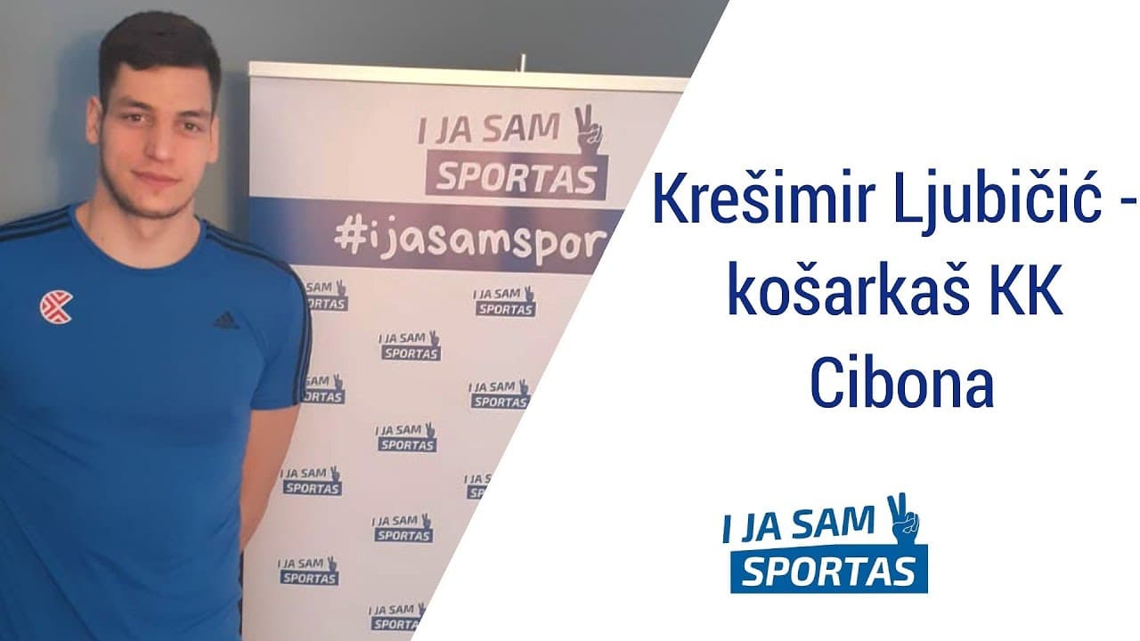 Krešimir Ljubičić- HRV košarkaški reprezentativac i igrač KK Cibona |E013 I ja sam sportaš Sportcast