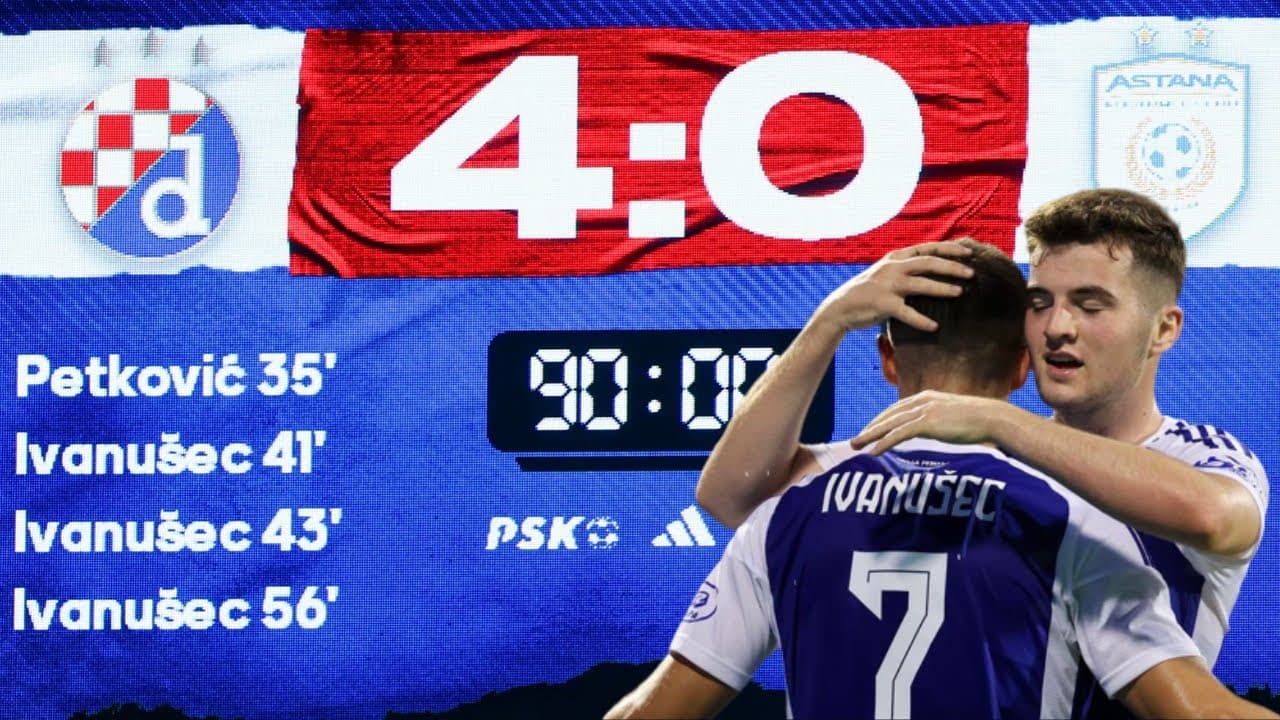 ⚽DINAMO - ASTANA 4:0⚽ TKO DOLAZI U DINAMO?