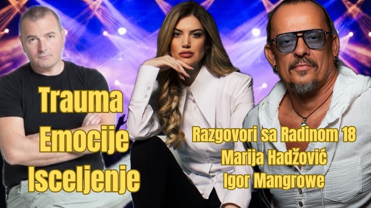 Razgovor sa dva vrhunska terapeuta - Marija Hadžović i Igor Mangrowe 