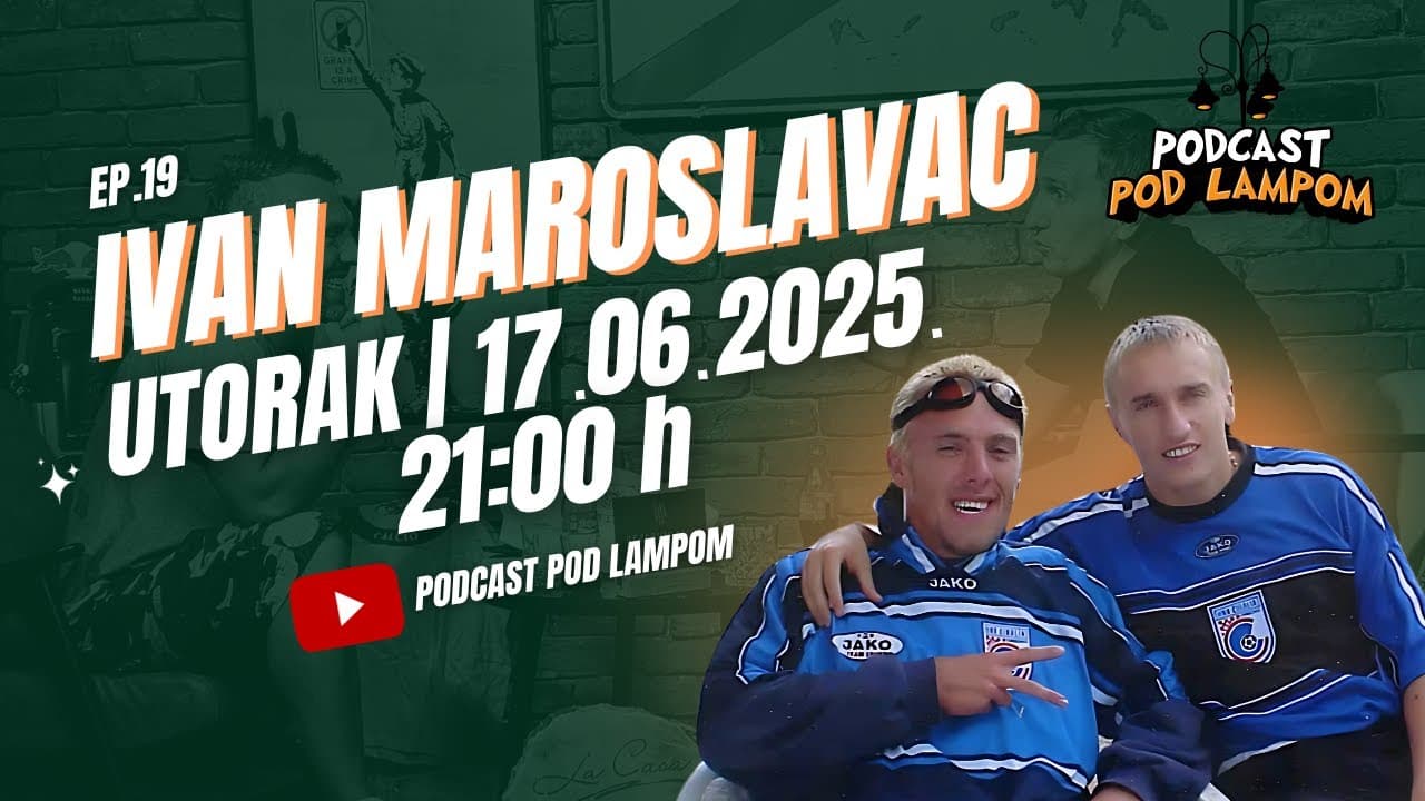 Podcast Pod Lampom - ep.19 - Ivan Maroslavac