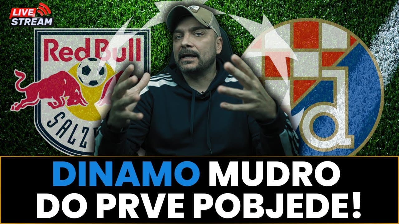 RED BULL SALZBURG vs DINAMO ZAGREB 0:2! BJELICA SE ISPLATIO!!