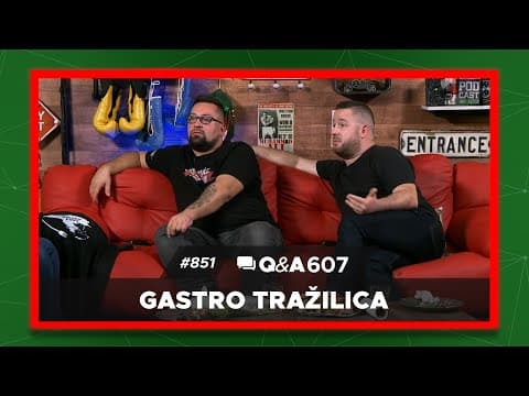 Podcast Inkubator #851 Q&A 607 - Gastro Tražilica | Miroslav Mirković i Bojan Horvat