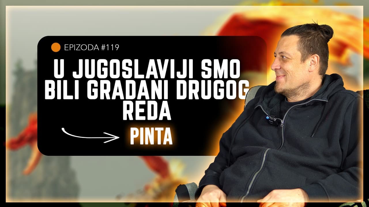 PINTA-Nikada se neću odreći nijednog dijela hrvatske povijesti PODCAST ČUŠPAJZ#119 DOMAGOJ PINTARIĆ
