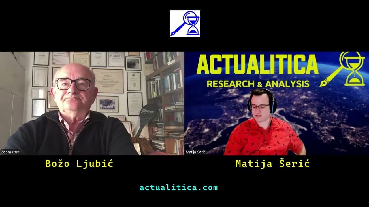 Actualitica Podcast #25 – Božo Ljubić: Istina o Herceg-Bosni, Daytonu i položaju BiH Hrvata