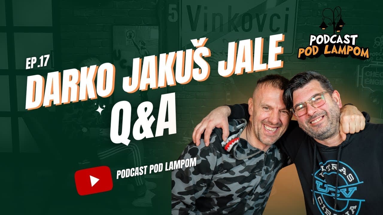 Podcast Pod Lampom - ep.17 - Darko Jakuš Jale Q&A