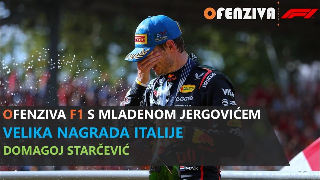 Ofenziva F1 s Mladenom Jergovićem - Velika nagrada Italije