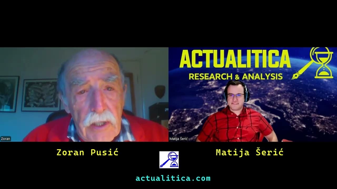 Actualitica Podcast #26 – Zoran Pusić: Ratni kaos zahvaća svijet, a NOB je ponos hrvatske povijesti
