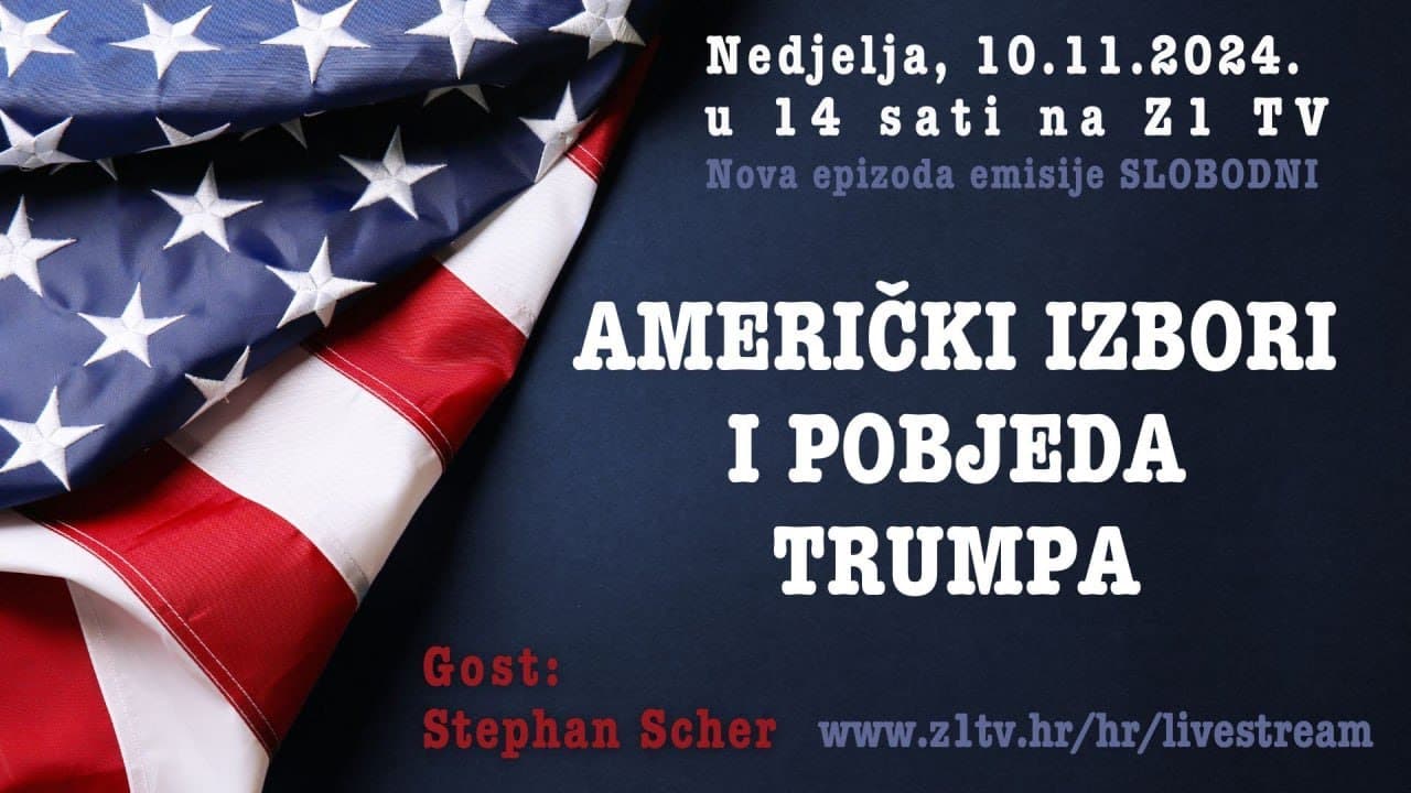 SLOBODNI podcast #93 Stephen Scher  Zašto je pobijedio Donald J.  Trump