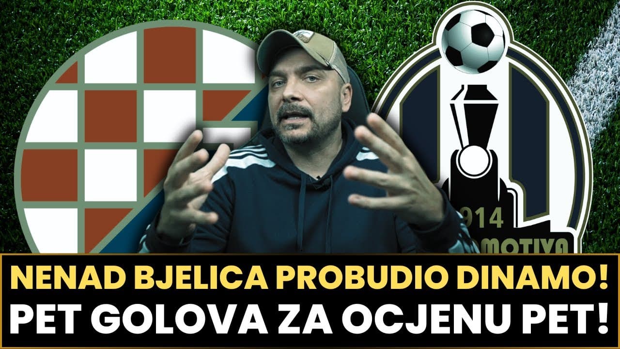 DINAMO vs LOKOMOTIVA 5:1! BJELICA KRENUO IMPRESIVNO!