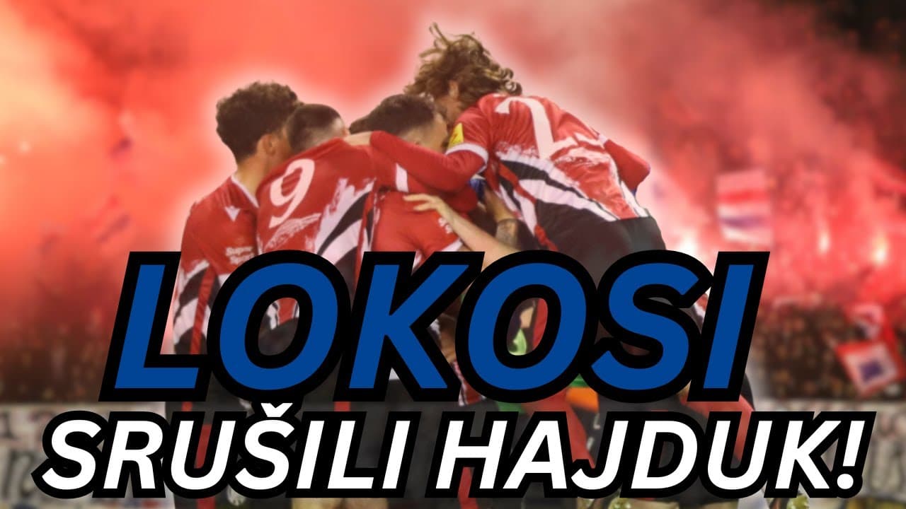 HAJDUK vs LOKOMOTIVA 1:2! SLAVEN vs RIJEKA 0:1! - LOKOSI PONOVO KOBNI ZA HAJDUK!