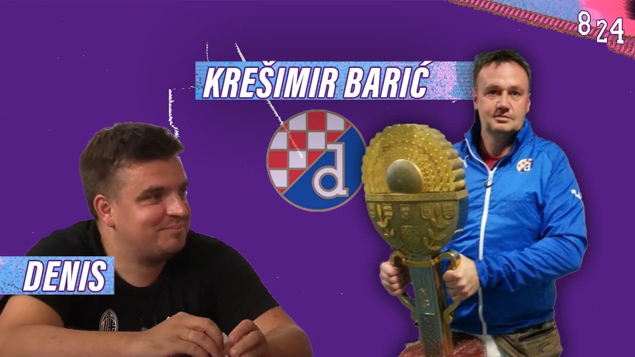 OSMICA#10-Krešo Barić: Arijan Ademi je najveći igrač u povijesti Dinama, Partizan 97-e neponovljivo"