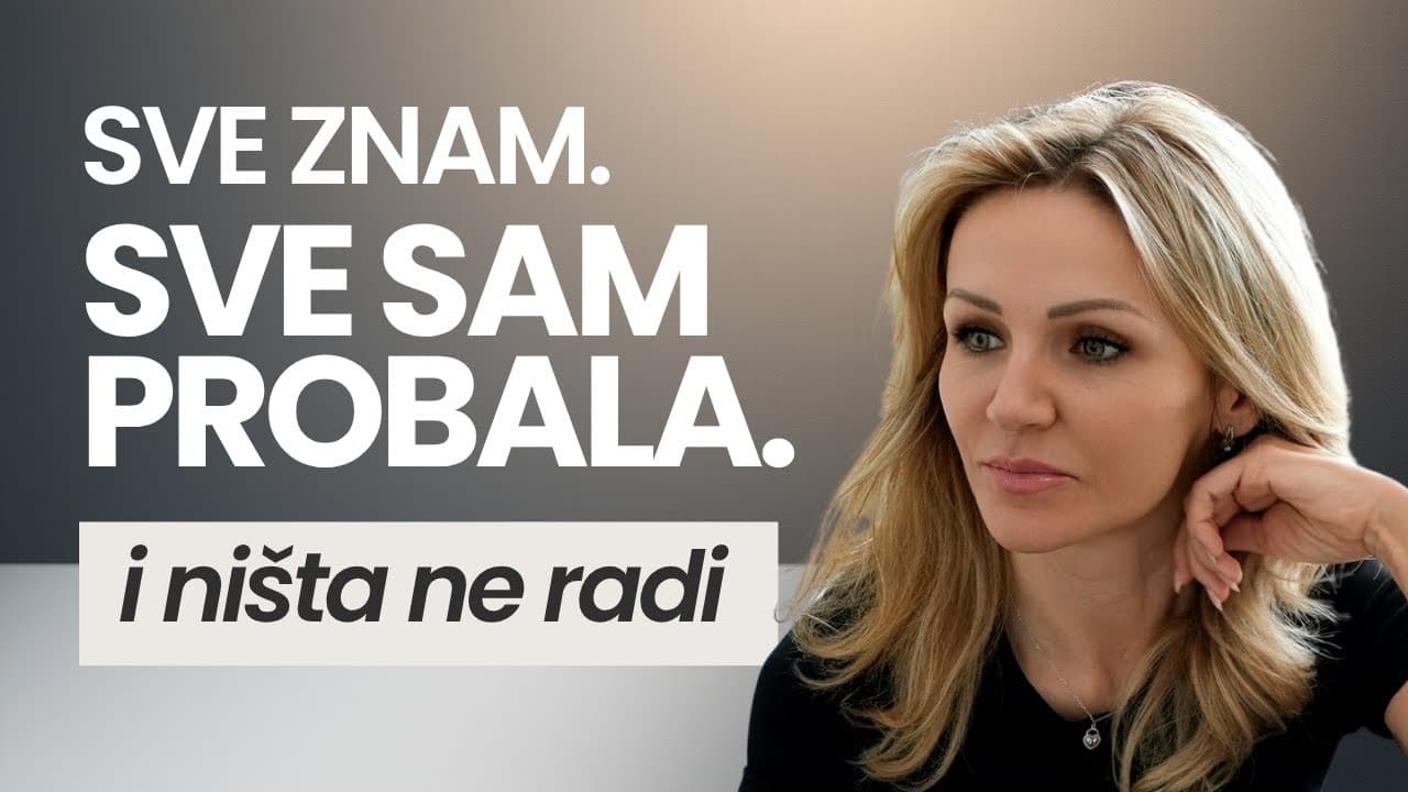 Sve si probala i ništa ne radi? Evo što zapravo radi.