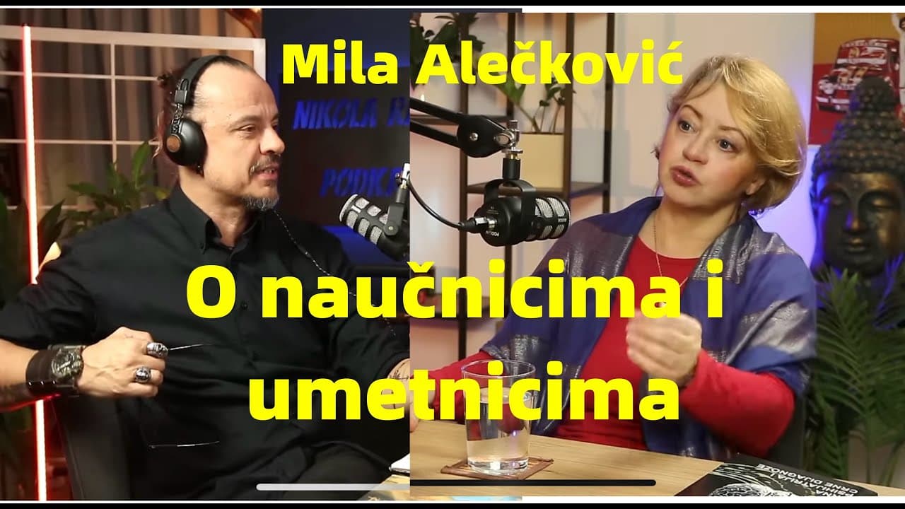 Otvoreno o  naučnicima i umetnicima - Mila Alečković - 7 Minuta sa Radinom