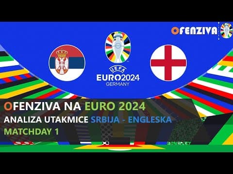 Ofenziva na Euro Live: Srbija - Engleska 0:1