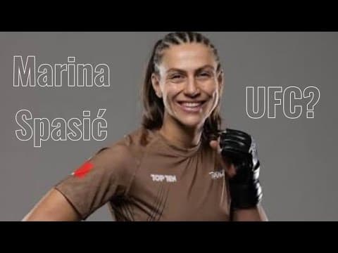 Senzacionalno!!! Marina Spasić - Potpisala za UFC - Razgovori sa Radinom