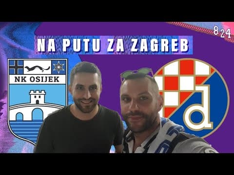 Osijek Dinamo 2:3 live iz auta #1