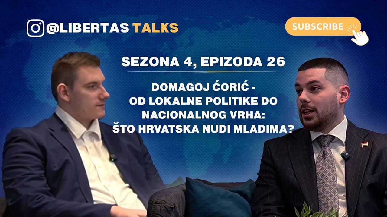 S4E26: Domagoj Ćorić - Od lokalne politike do nacionalnog vrha: što Hrvatska nudi mladima?