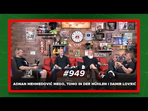 Podcast Inkubator #949 - Rale, Adnan Mehmedović Medo, Tomo in der Mühlen i Damir Lovrić