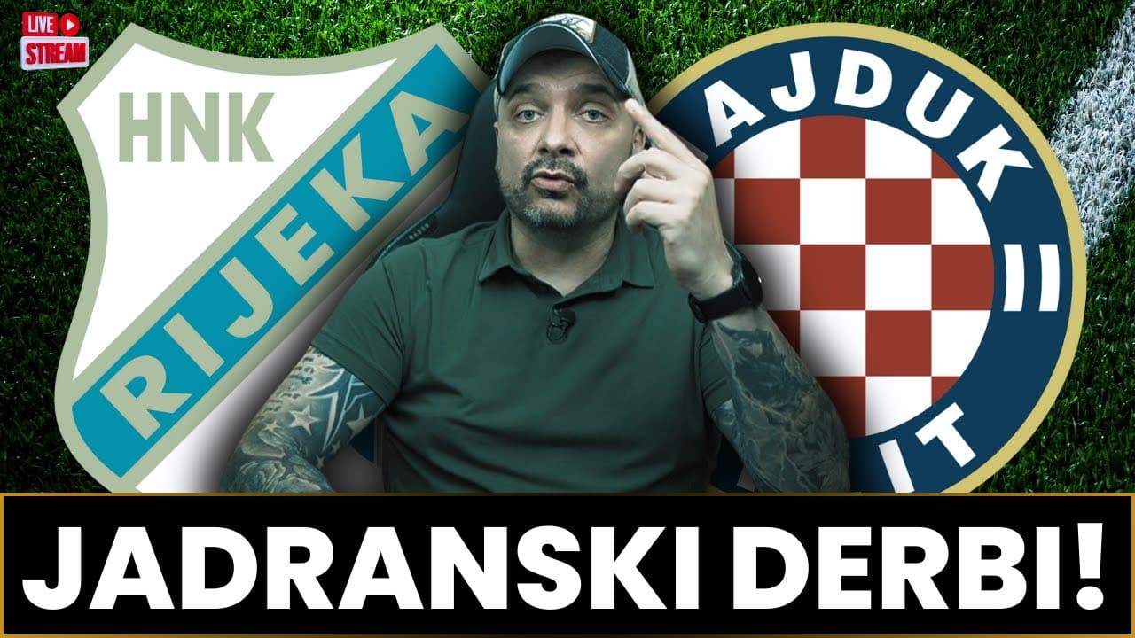 RIJEKA vs HAJDUK 0:0! JADRANSKI DERBI ZA ZABORAV!