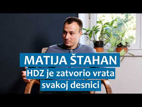 Matija Štahan: HDZ je zatvorio vrata svakoj desnici