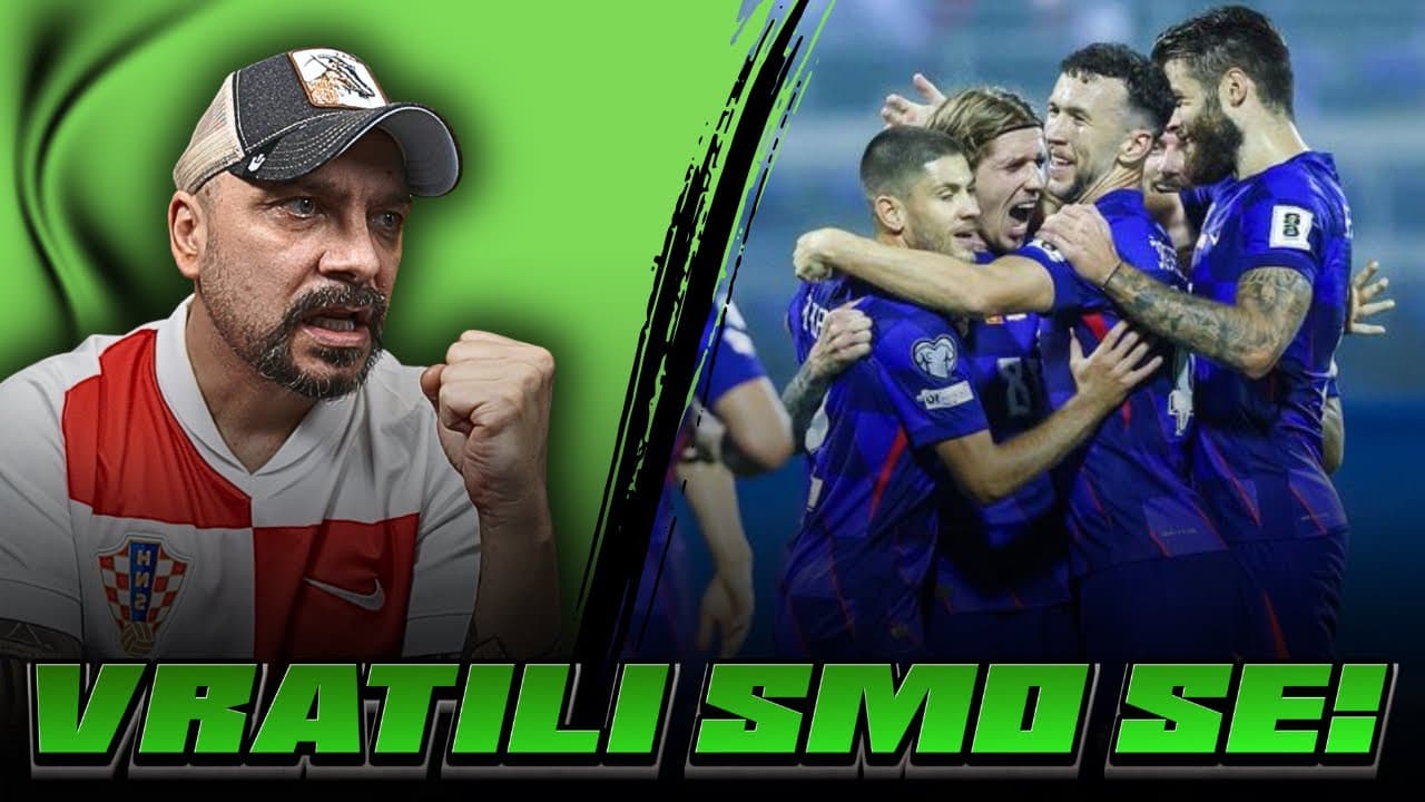 HRVATSKA vs CRNA GORA 4:0! VAŽNA POBJEDA ZA HRVATSKU!