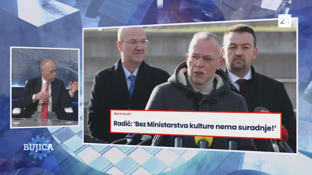 BUJICA 12.12.2025. DR. ZLATKO HASANBEGOVIĆ: Desna platforma uzima kulturu i gasi Pupovčeve Novosti!