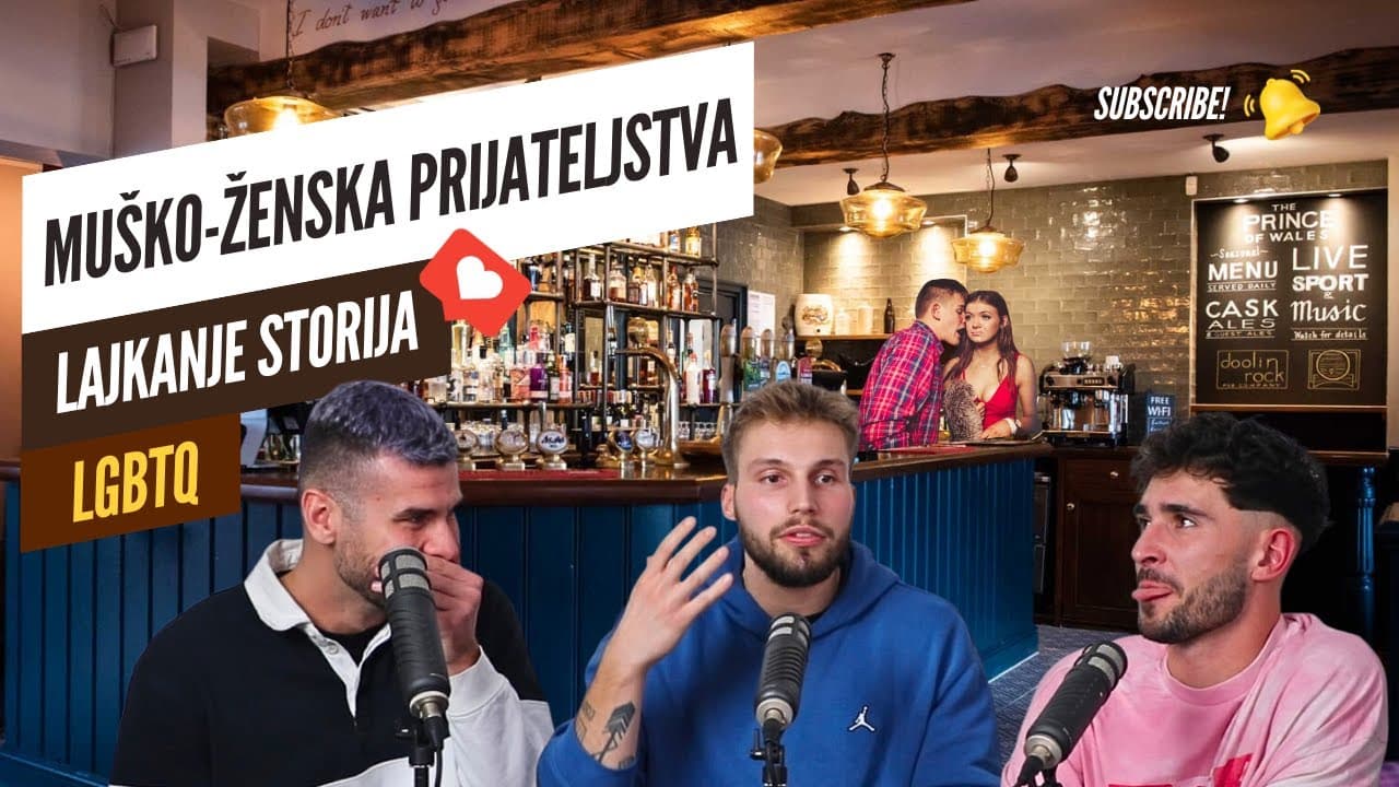 Muško-ženska prijateljstva, LGBTQ i lajkanje storija | 3SOMA podcast #epizoda8