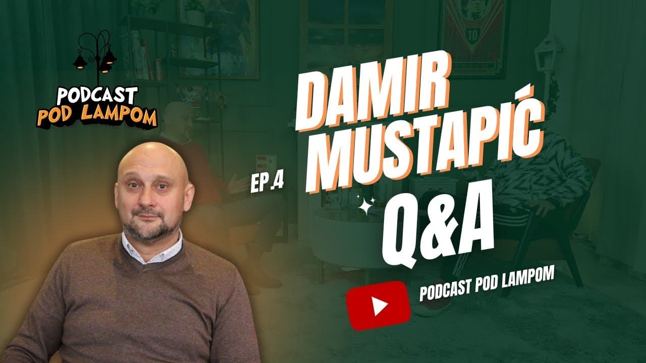 Podcast Pod Lampom - ep 4 - Damir Mustapić Musa Q&A
