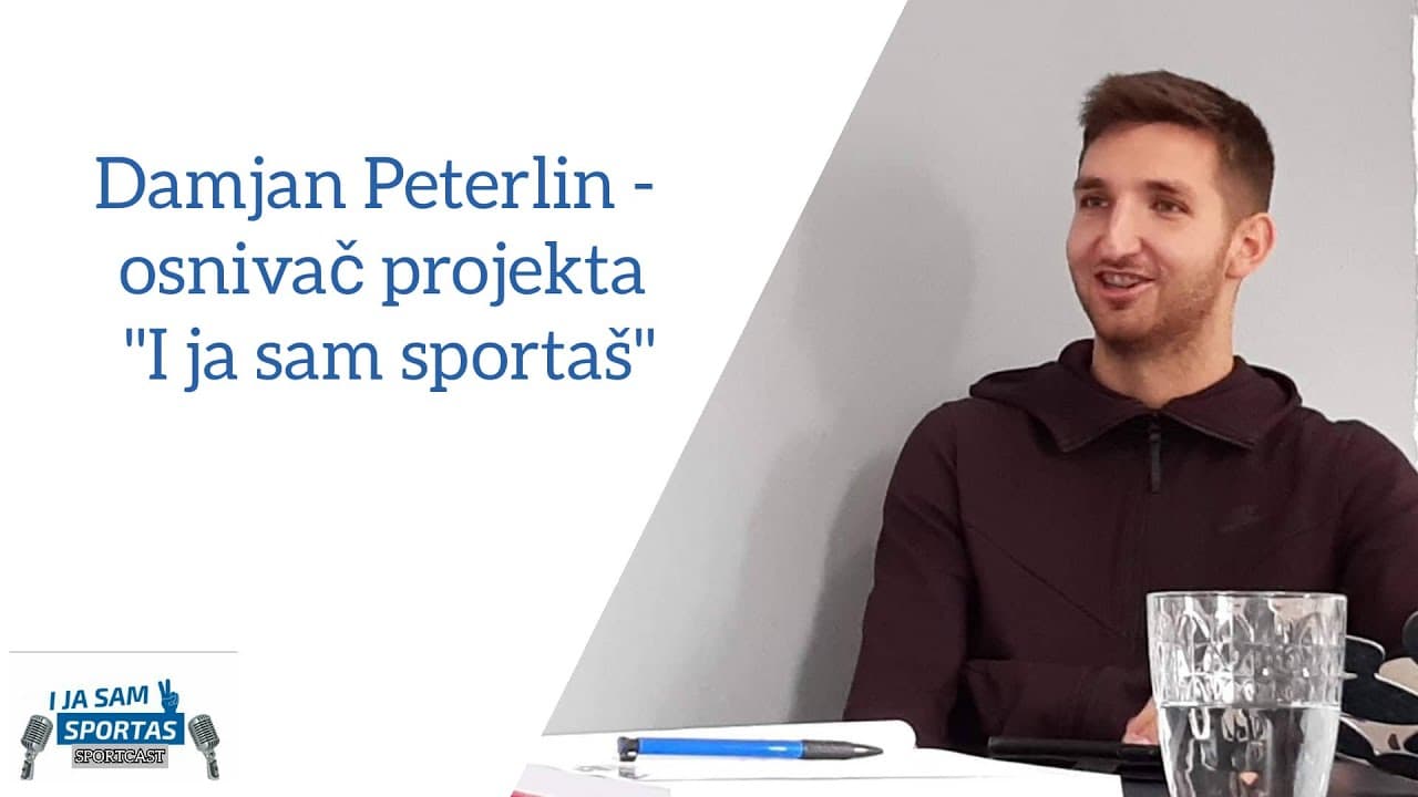 Damjan Peterlin - pokretač projekta I ja sam sportaš | E001 I ja sam sportaš Sportcast