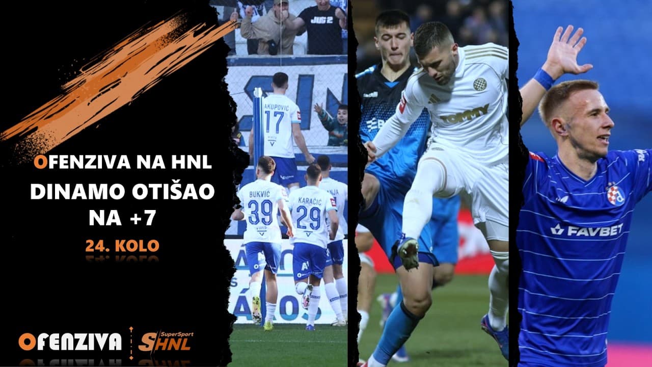 Ofenziva na HNL - 24. kolo - Dinamo otišao na  +7