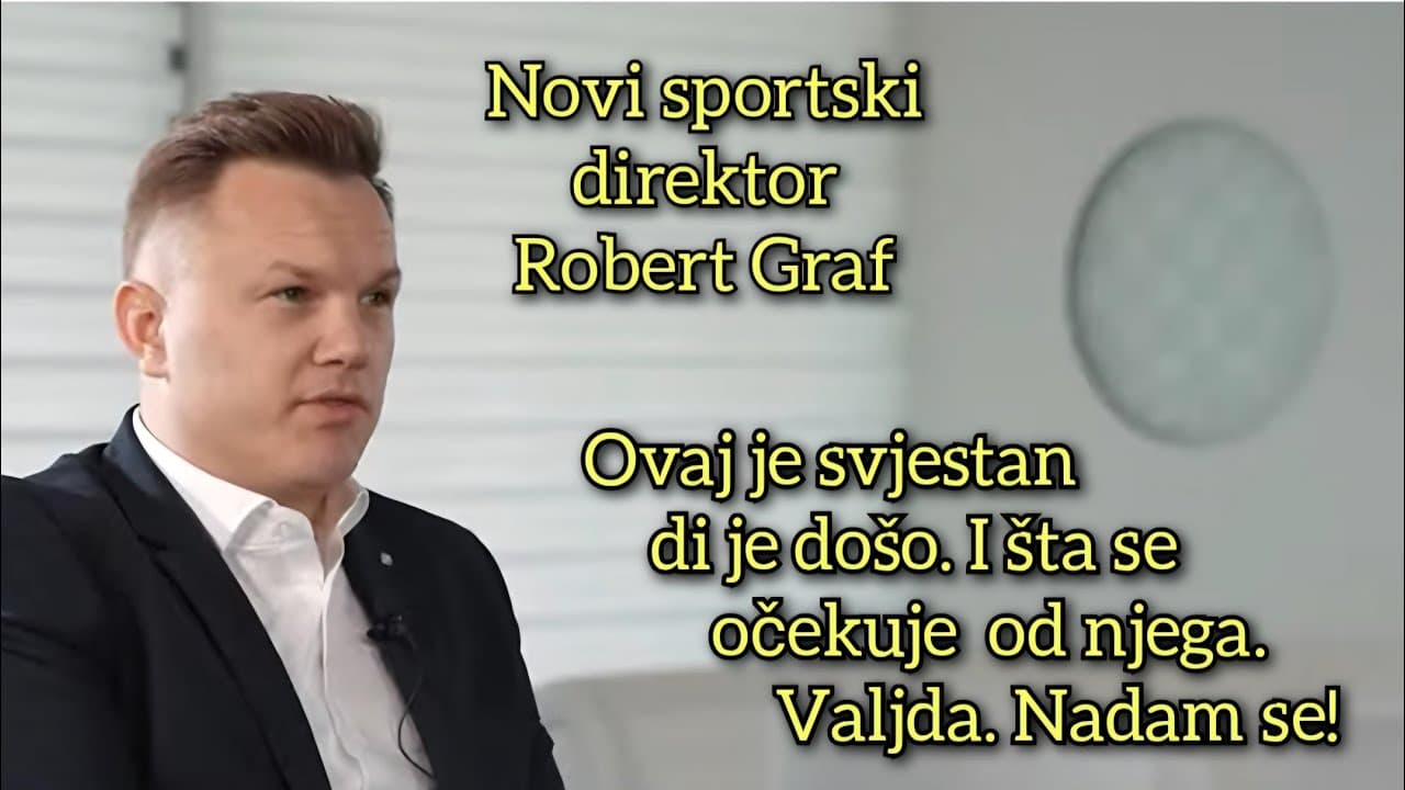 Predstavljen Robert Graf ❤️💙 trener mora odlučiti? A šta točno? 🤍 Prgavi podcast
