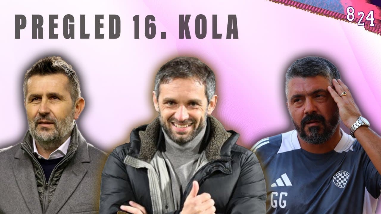 Dinamo bod bliže vrhu na kojem je Rijeka / Pregled 16. kola HNL