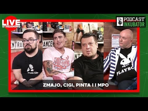 Podcast Inkubator #1041 -  Rale, Pinta, Cigi, Zmajo, MPO i Plazibat